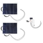 KIT PANEL SOLAR CON CONTROLADOR DE CARGA