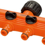 Conector grifo con 4 salidas