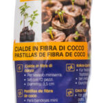 Pastillas de fibra de coco